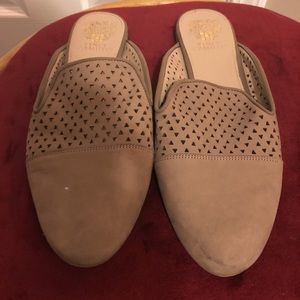Vince Camuto Suede Mules